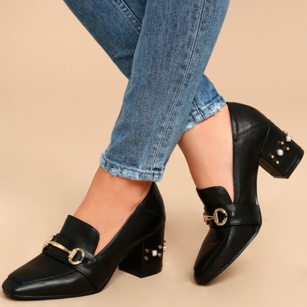 STEVEN by Steve Madden heeled loafers!